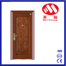 Haojun UV-Proof Copper Paint Steel Doors Single Door Leaf
